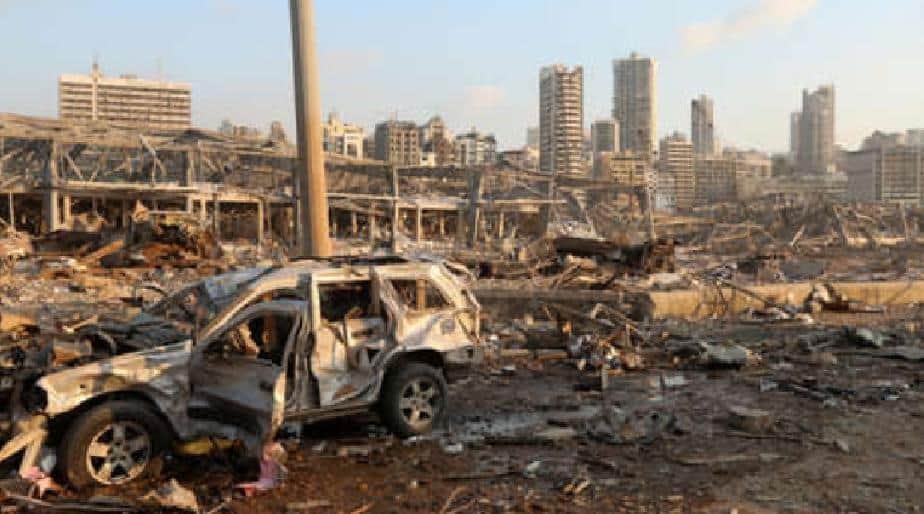 Video: Fuerte explosión en Beirut, Líbano afectó a la mitad de la ciudad