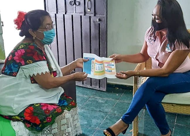 Galería: Atiende DIF Puerto Morelos a ciudadanos durante la emergencia sanitaria