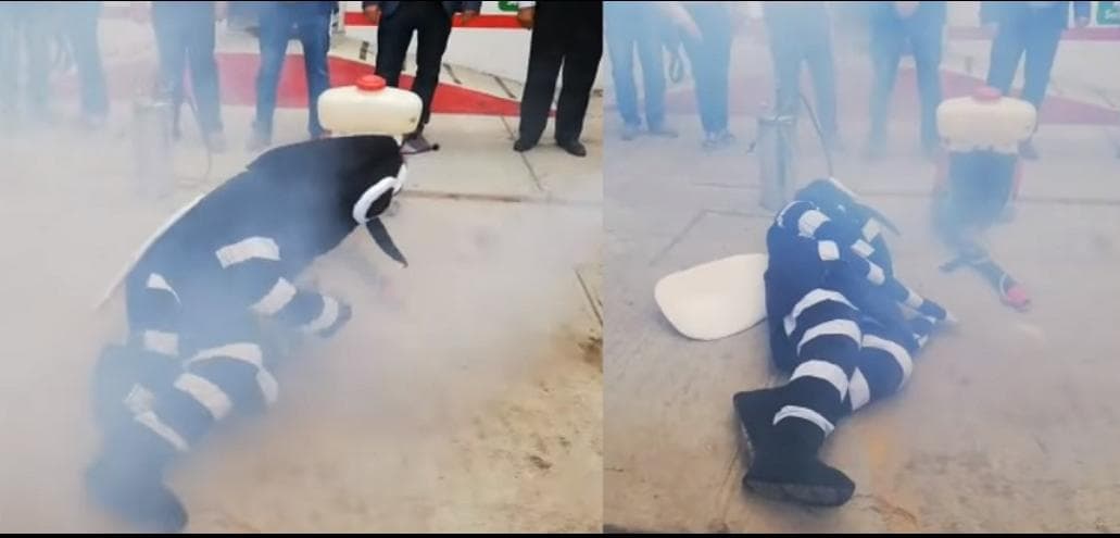 Video: Con botarga y dramatización, inician campaña contra el dengue