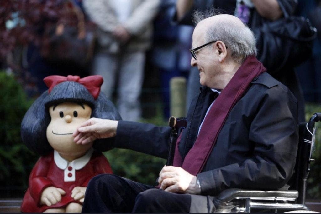 Fallece a los 88 años Quino, el creador de Mafalda