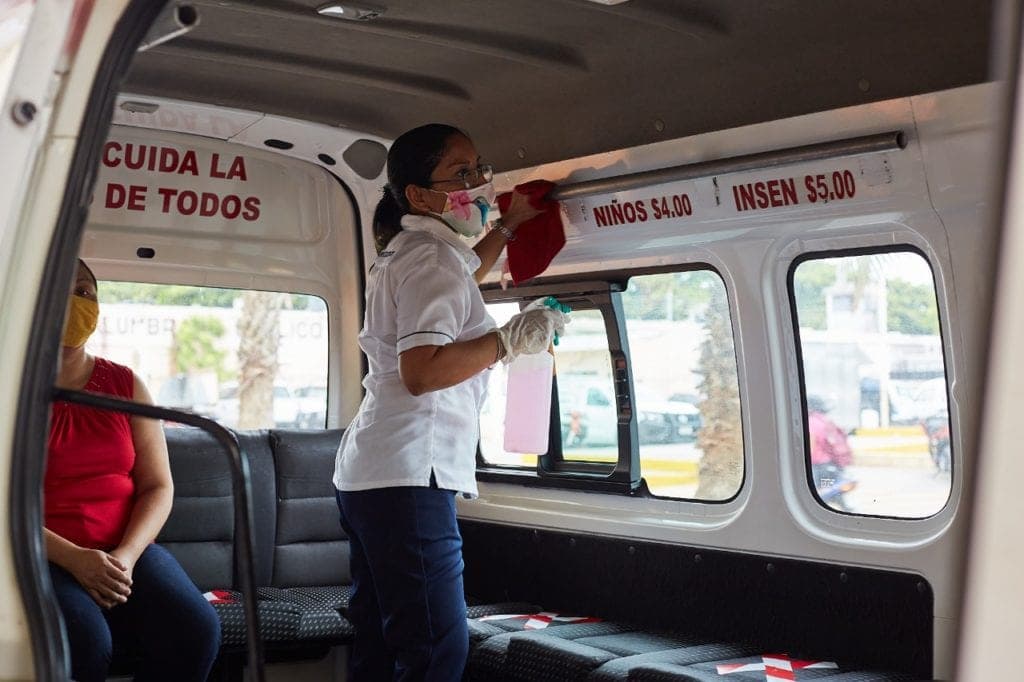 Reinicia actividades de transporte público en Cozumel este 1 de octubre