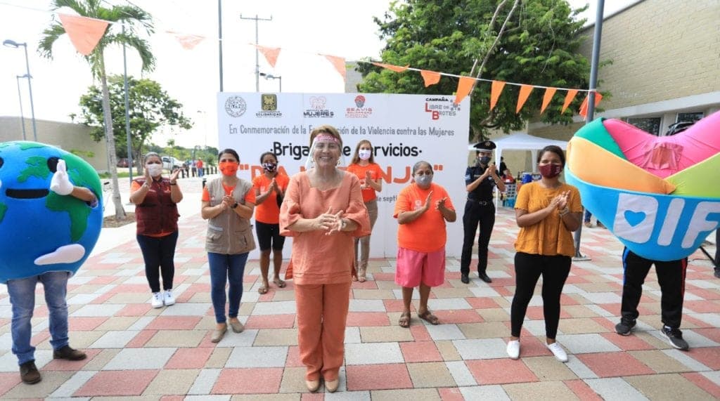 Instalan en Solidaridad la Feria de los Servicios; evento para erradicar la violencia contra las mujeres