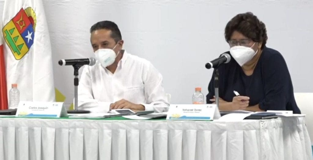 Anuncian Carlos Joaquín y Yohanet Torres austeridad ante recorte presupuestal