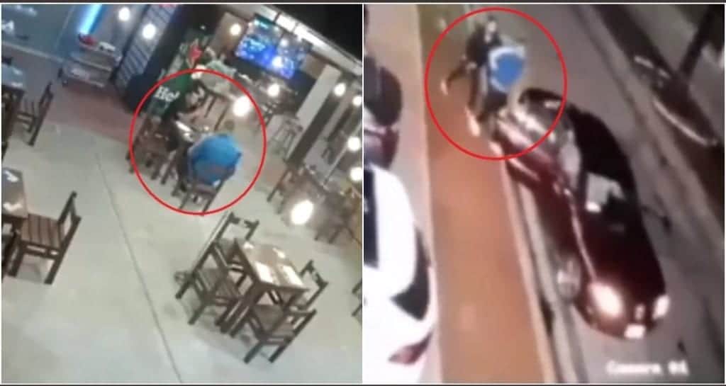 Video: Sujetos asesinan a un hombre y secuestran a otro