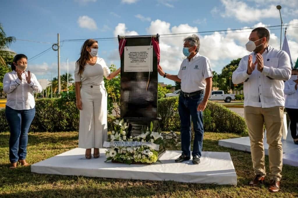 Reconoce Mara Lezama heroísmo del sector salud ante pandemia