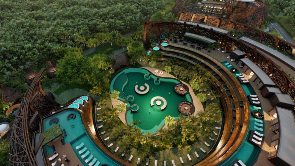 Conoce el hotel en forma de 'nido de pájaro' que abrirá en la selva de la Riviera Maya