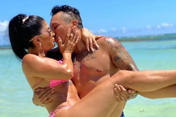 FOTOS: Edwin Luna y Kimberly Flores 'derraman' amor en la Riviera Maya