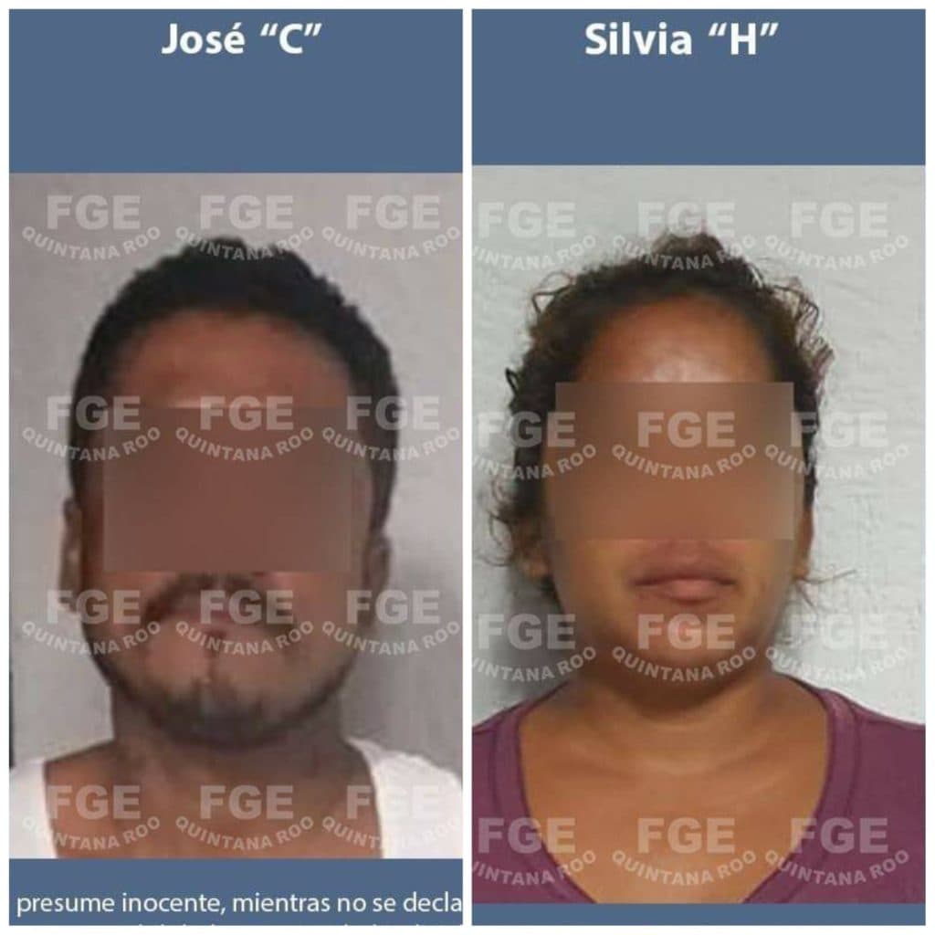 Detienen a pareja de narcomenudistas en Cancún