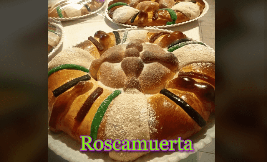 ¡Ahora llega la “roscamuerta”! Una fusión entre pan de muerto y rosca de reyes