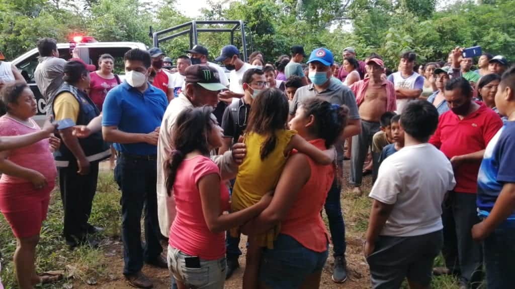 Encuentran a niña extraviada en la selva, en José María Morelos