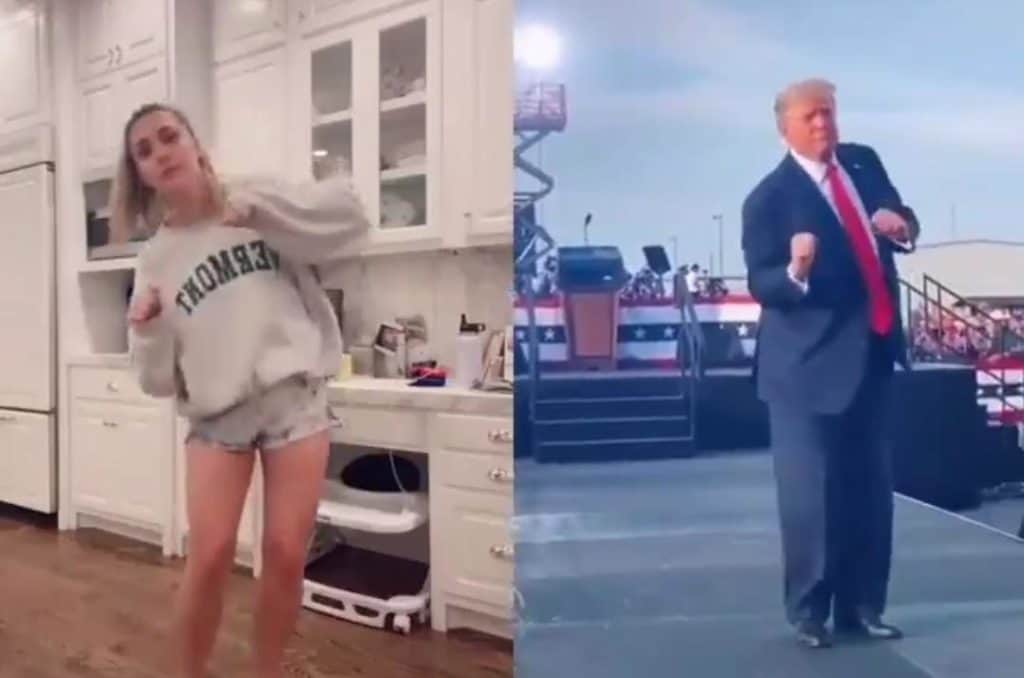 Video: Se hace viral por imitar el baile de Trump en TikTok