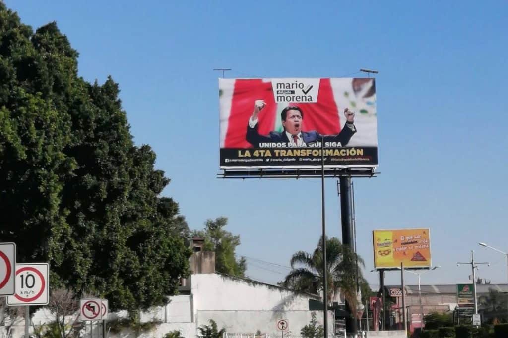 Mario Delgado ha gastado más de mil 500 mdp en espectaculares, denuncia Muñoz Ledo