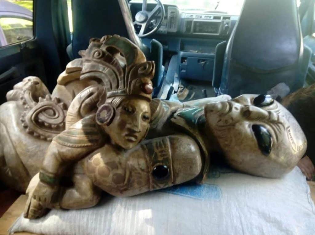Desmienten haber encontrado figura de aliens en excavaciones del Tren Maya