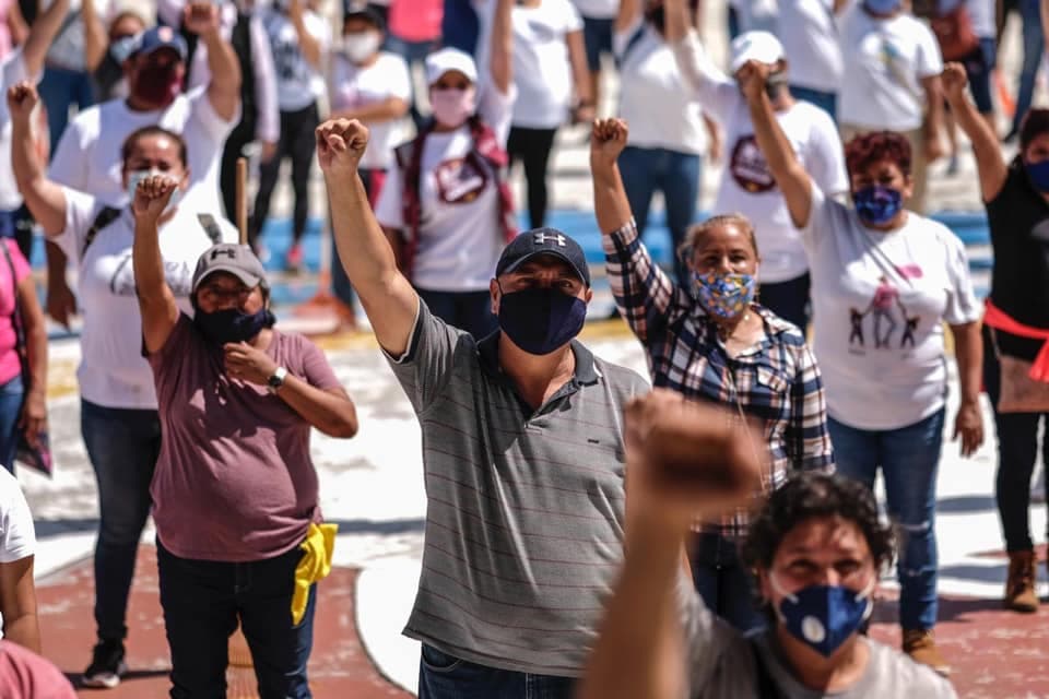 Continúan brigadas de limpieza en Cancún tras el paso del huracán 'Delta': Mara Lezama