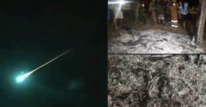 Videos: Cae meteorito en Ciudad Victoria, Tamaulipas; lo captan desde Monterrey