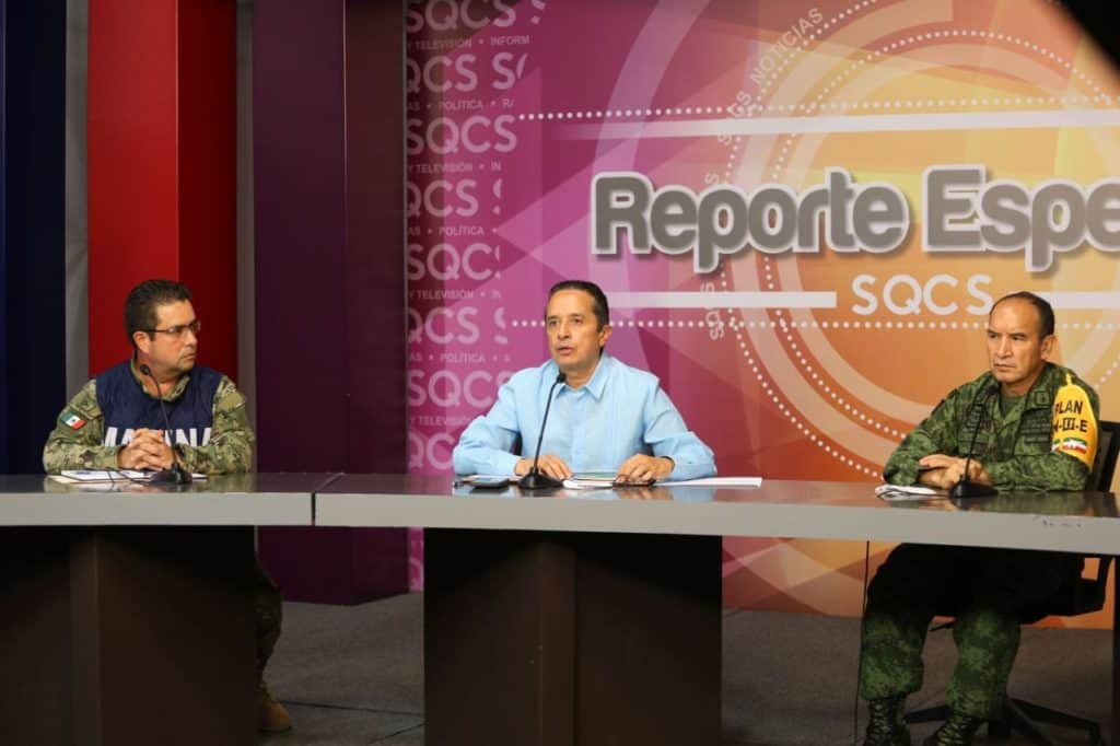 Se instala el Comité Estatal de Protección Civil para dar seguimiento a la tormenta tropical Gamma