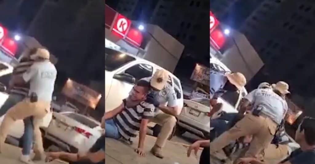 Video: Policía somete de manera violenta a ciudadano en Acapulco