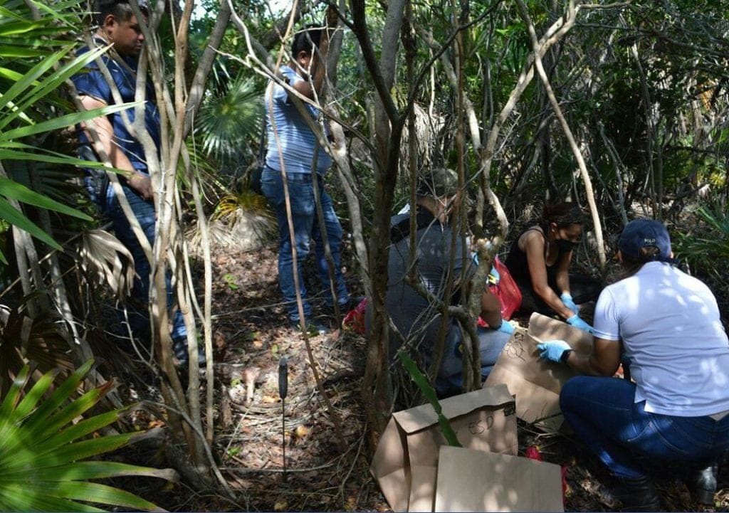 Hallan restos de tres personas en predio junto a hotel Planet Hollywood