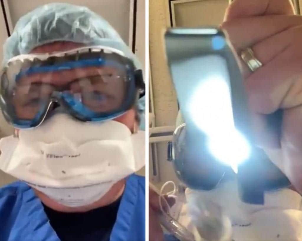 ¡No es un adiós! Enfermero graba emotivo mensaje antes de morir de covid-19