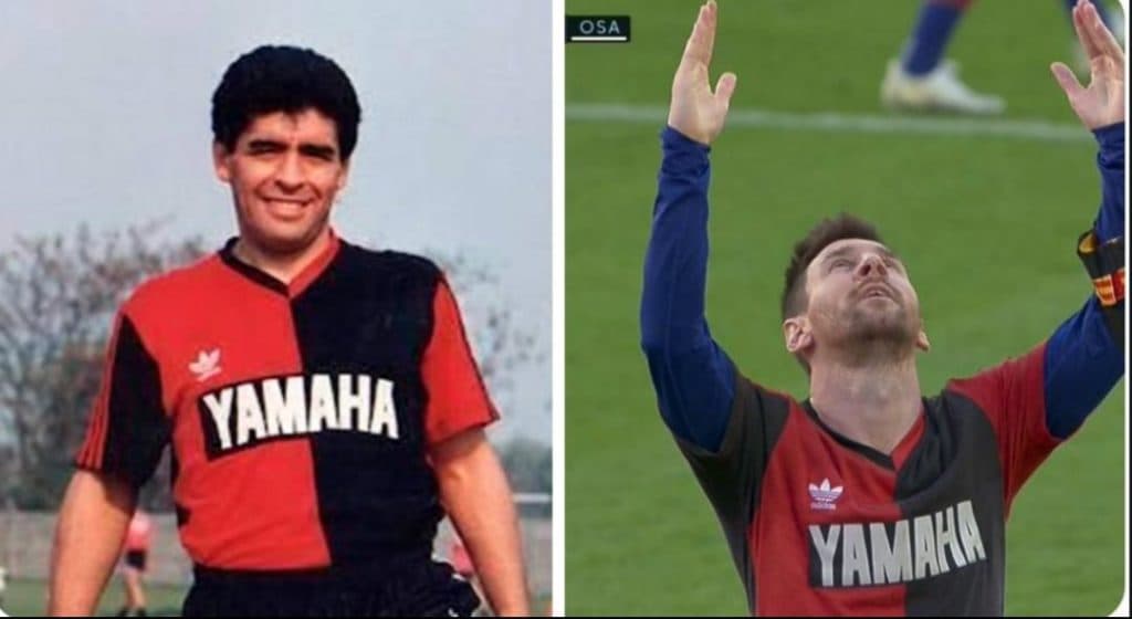 Video: Mira el homenaje que le hizo Messi a Maradona
