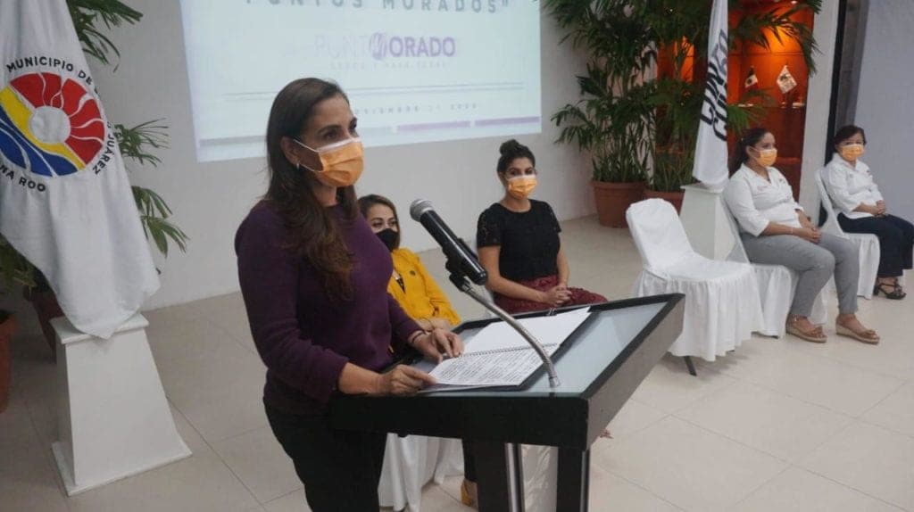 Inicia programa integral "Punto Morado" en BJ para detectar casos de violencia a la mujer