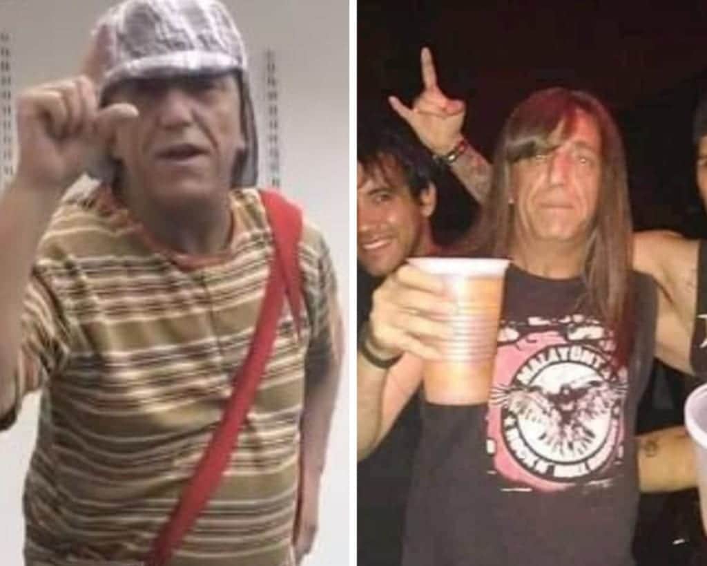 El 'Chavo metalero' se disfraza del personaje y se hace nuevamente viral