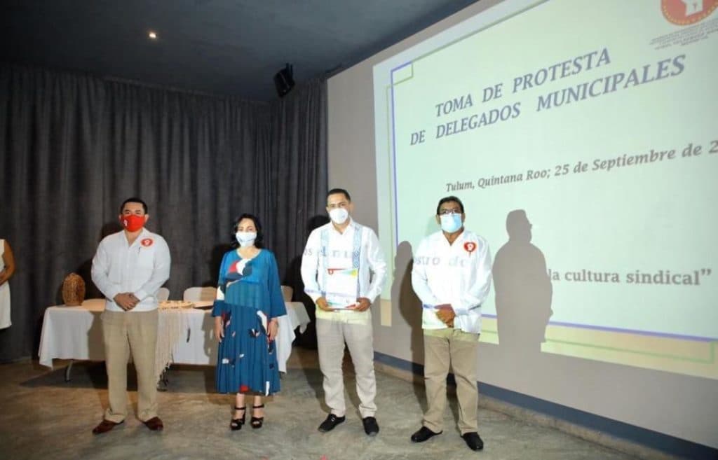 Javier Aranda, nuevo delegado del Sindicato Fidel Velázquez en Tulum