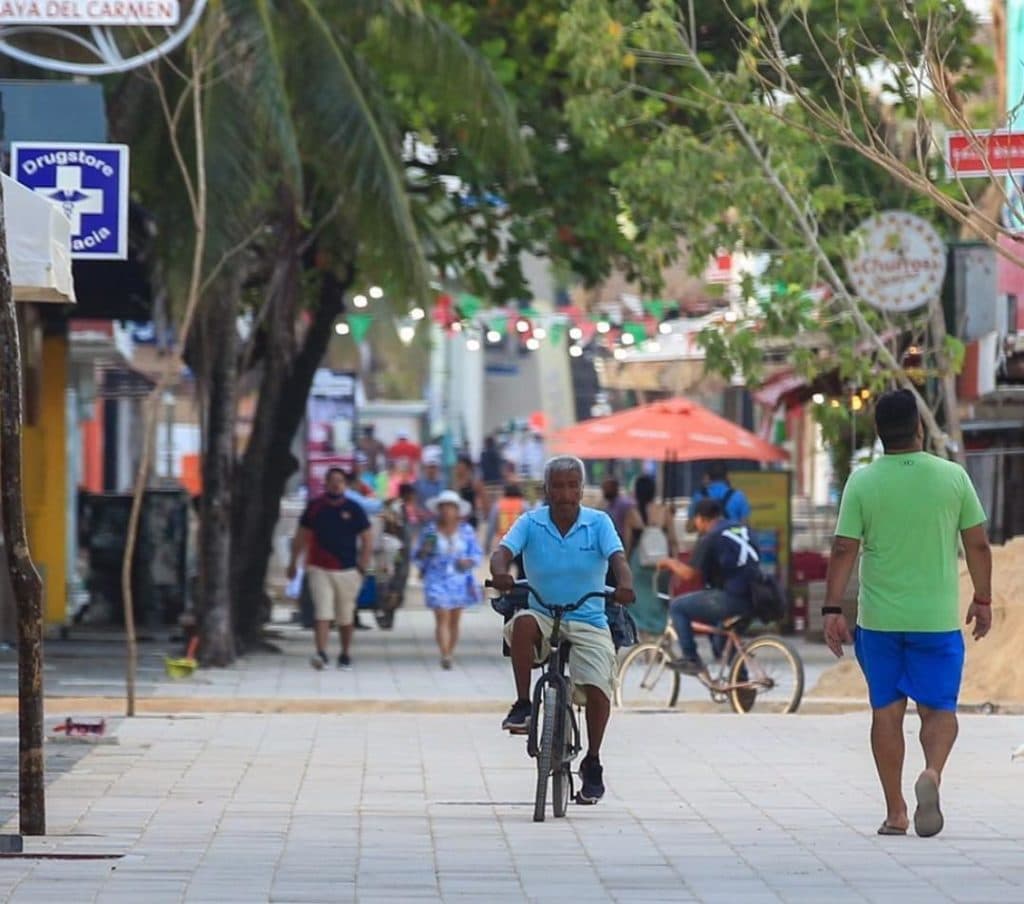 Una vez lista, todos podrán disfrutar de la Quinta Avenida de Playa del Carmen