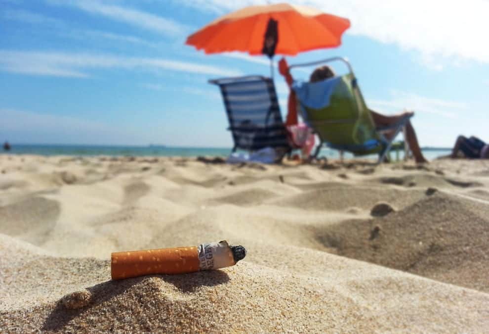 Esta playa de Cancún es la primera en México que prohíbe fumar a visitantes