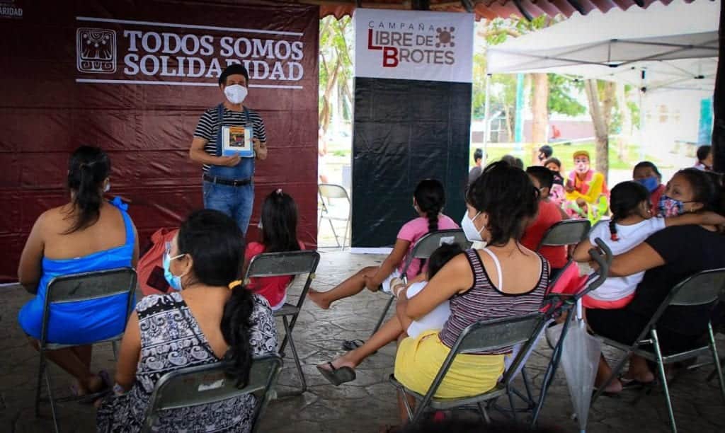 Llevan servicios gratuitos a comunidades rurales y colonias de Solidaridad