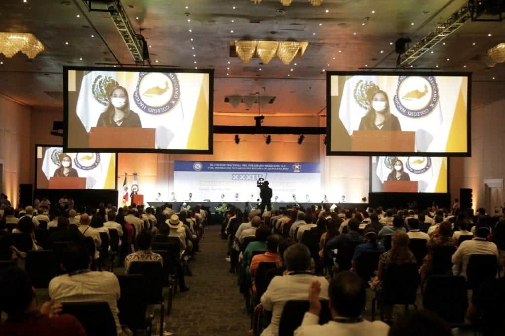 Destaca reactivación de Cancún en el XXXIV Congreso Nacional del Notariado Mexicano