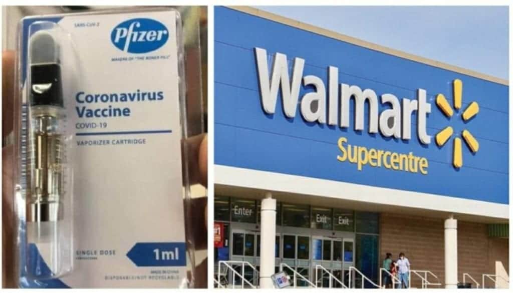Falso: Desmiente Walmart noticia sobre venta de vacuna contra Covid-19 en México