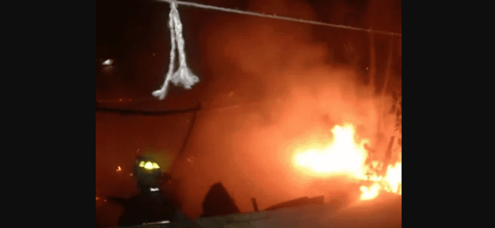 Niños queman casa con pirotecnia en Playa del Carmen