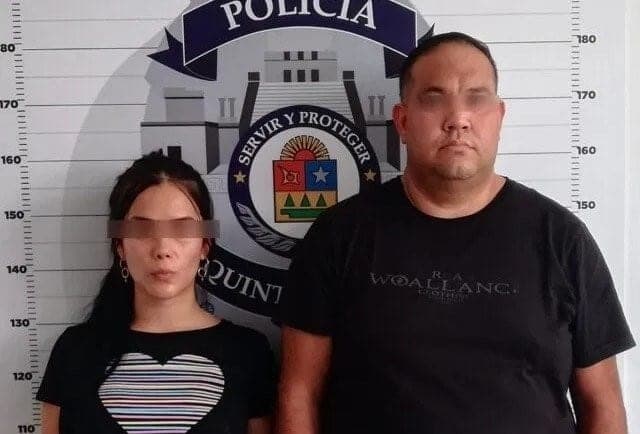 Detienen a pareja de venezolanos en Cancún por presunta clonación de tarjetas