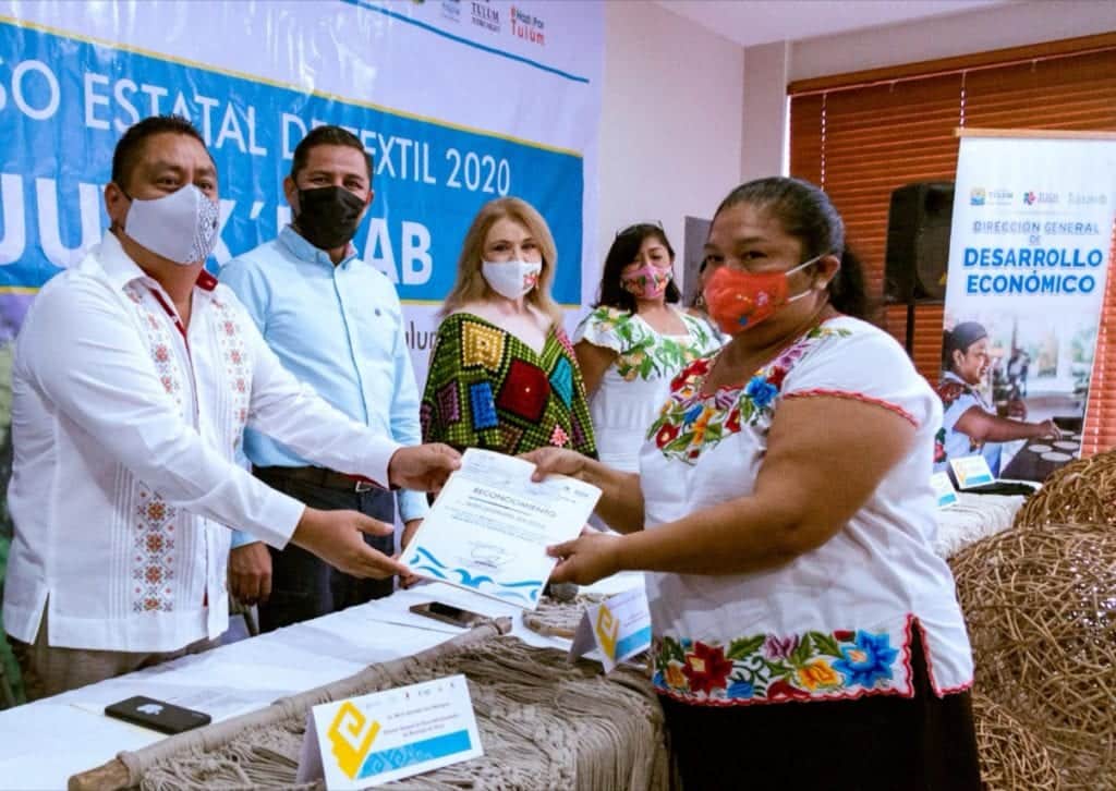 Tulum será anfitrión en la entrega de premios del Concurso Estatal Textil 2020