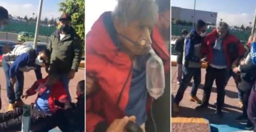 Video: Le niegan atención a anciano con Covid-19 en hospital del Edomex