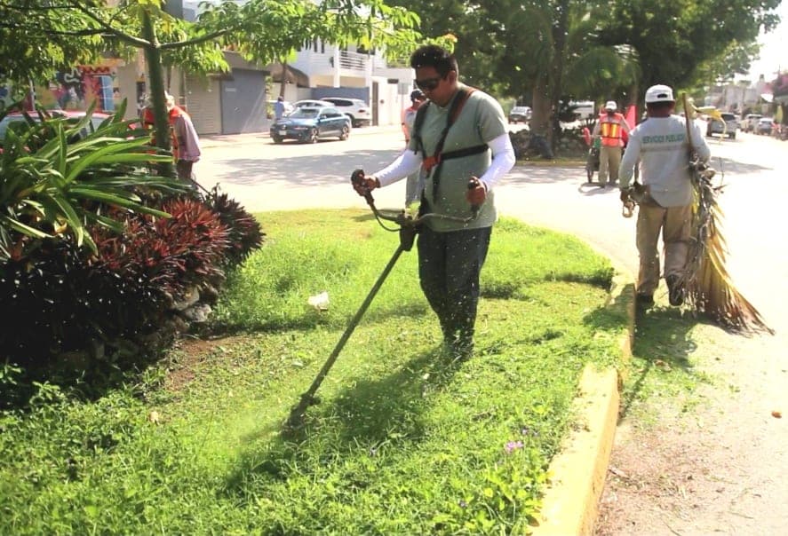 Refuerzan embellecimiento de Tulum