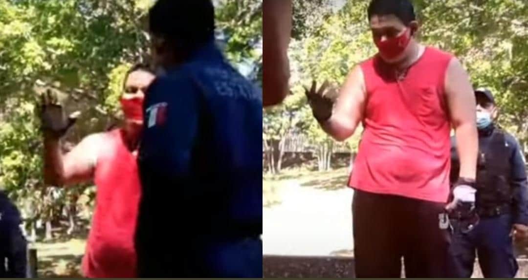 Video: Mujer enfrenta a su acosador en Tabasco; él pide que no lo detengan
