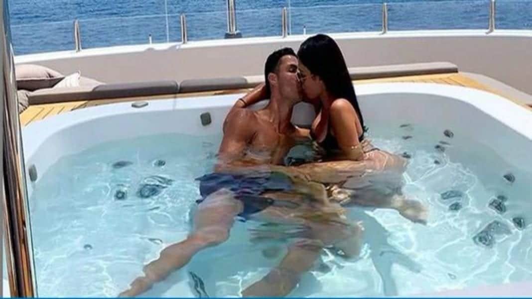 Cristiano Ronaldo y Georgina Rodríguez le dieron con todo a la pasión