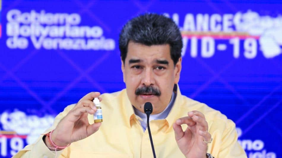 Recibe burlas Nicolás Maduro por sus 'gotas milagrosas contra la Covid-19'