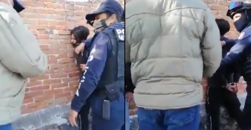 Video: "No chilles", le dicen a ladrón que pide clemencia al ser detenido