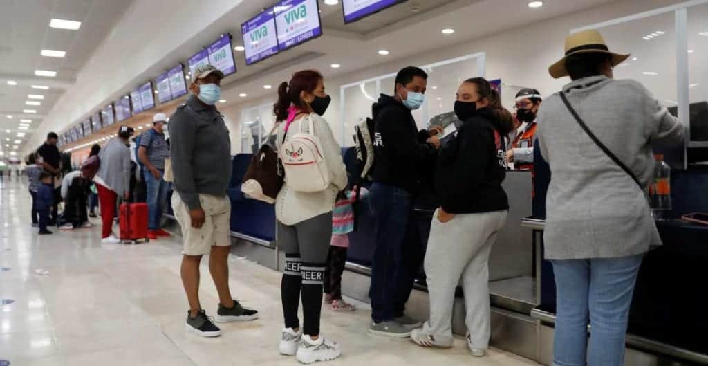 Aeropuerto de Cancún, continua prestando servicio comercial bajos las medidas sanitarias anticoronavirus