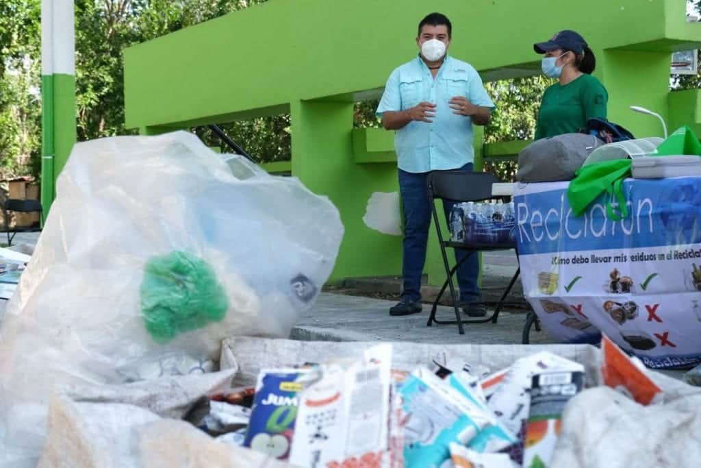 Con recolección de más de tres toneladas de residuos, arranca "Reciclatón 2021" en Puerto Morelos
