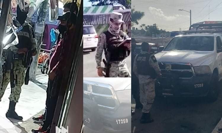 Ciudadanos inconscientes intentan deslegitimar la labor de la Guardia Nacional en Cancún