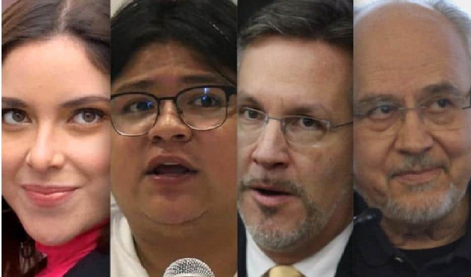Ackerman, Gibrán y Estefanía Veloz ganan casi 1 mdp por defender a AMLO y la 4T