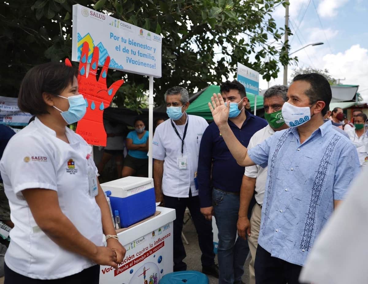 Seis municipios disminuyen contagios de coronavirus y en cinco hay aumento: Carlos Joaquín