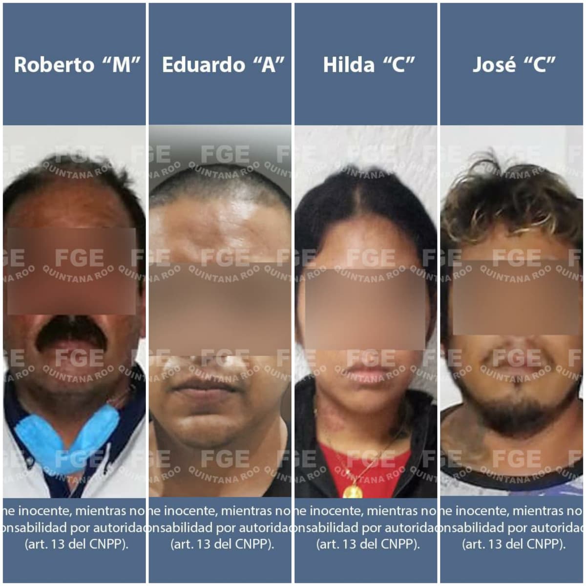 FGE Quintana Roo captura a 5 presuntos secuestradores y rescatan a víctima en Cancún