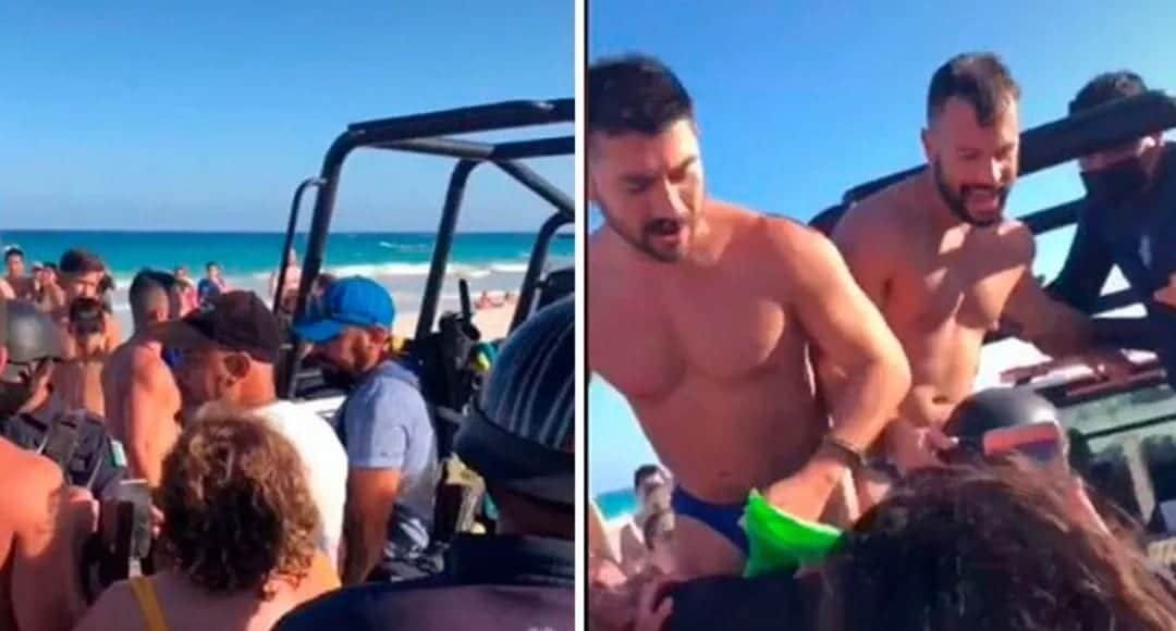 Informan que pareja gay fue detenida en Tulum por "sostener relaciones sexuales orales"