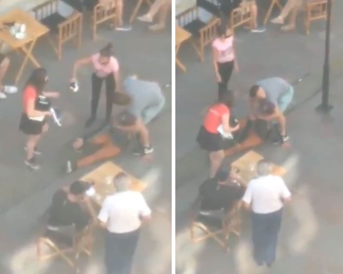 Video: Se roba unas zapatillas, intenta huir y se topa con campeón de artes marciales