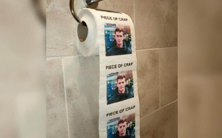¿Se acabó el amor? Empresa imprime rostro de tu ex en el papel higiénico